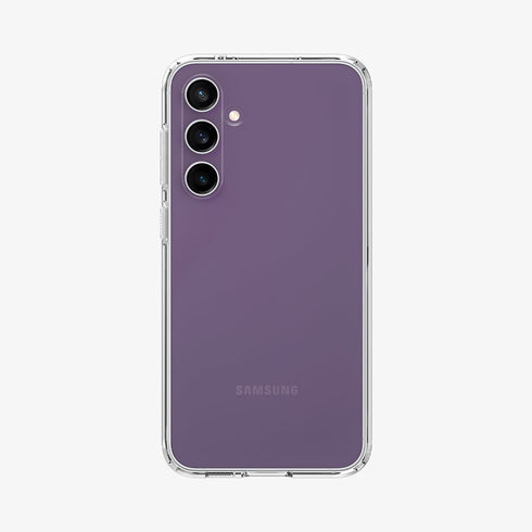 ACS05610 - Galaxy S23 Ultra Case Liquid Crystal in crystal clear showing the back